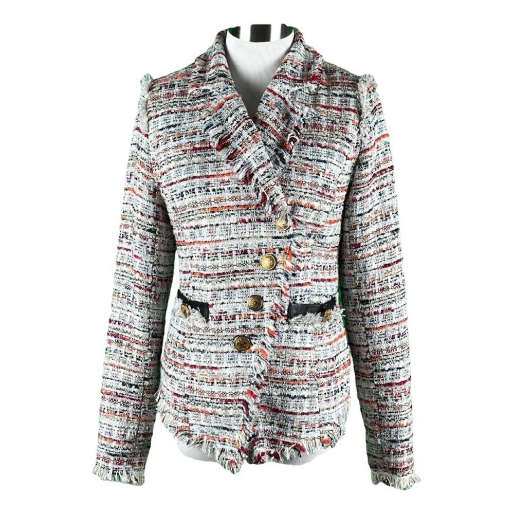 Baby Blue Tweed Walter Baker Blazer 🩵